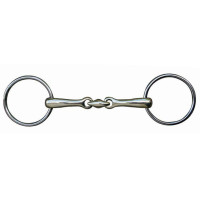 Mors double brisure 20 mm en inox HKM Couleur indicative