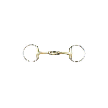 Mors double brisure 18 mm en maillechort HKM Mors double brisure 18 mm en maillechort HKM