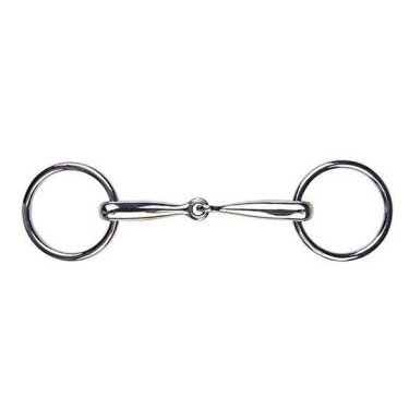 Mors pour Shetland 12 mm inox HKM Mors pour Shetland 12 mm inox HKM