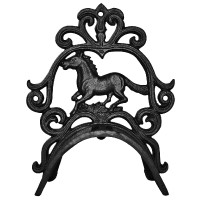 Porte-bridon en fer forgé HKM Couleur indicative