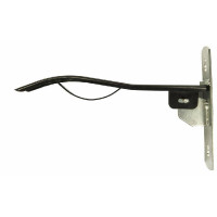 Porte-selle métallique repliable HKM Noir