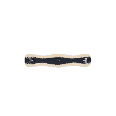 Sangle de dressage synthétique en peau d'agneau HKM Sangle de dressage synthétique en peau d'agneau HKM
