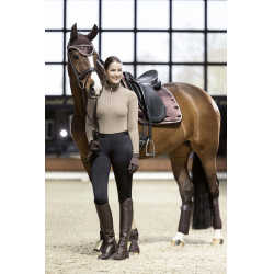 T-shirt  fonctionnel Mio HKM Marron chiné