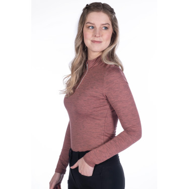 T-shirt fonctionnel Rosewood Melange HKM T-shirt fonctionnel Rosewood Melange HKM