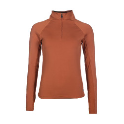 T-shirt fonctionnel Essentials HKM Cuivre Marron