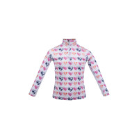 T-shirt fonctionnel Hearts Kids HKM Blanc / rose vif