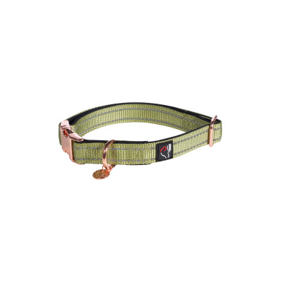 Collier de chien Ida nylon HKM Pistache