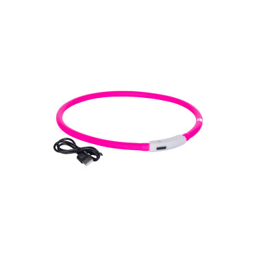 Collier lumineux pour chiens LED HKM Collier lumineux pour chiens LED HKM