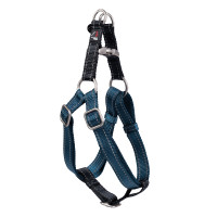 Harnais pour chien StepIn Anam Cara nylon HKM Bleu foncé / pétrole Harnais pour chien StepIn Anam Cara nylon HKM Bleu foncé / pétrole