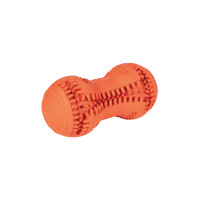 Jouet pour chien Buddy Bone II caoutchouc natu. HKM Orange