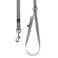 Laisse de dressage pour chien Anam Cara nylon HKM Taupe Marron Laisse de dressage pour chien Anam Cara nylon HKM Taupe Marron