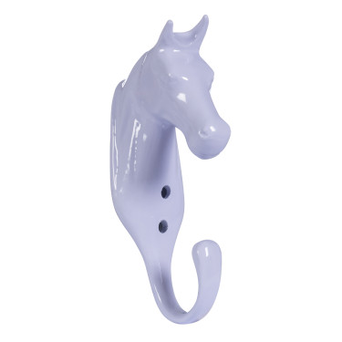 Porte-bridon tête de cheval en aluminium HKM Porte-bridon tête de cheval en aluminium HKM