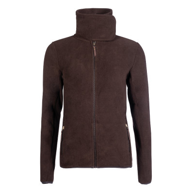 Veste en polaire Basil HKM Marron foncé