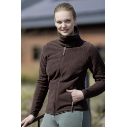 Veste en polaire Basil HKM Marron foncé