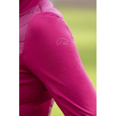 Veste matelassée Prag Style HKM Cranberry Rose