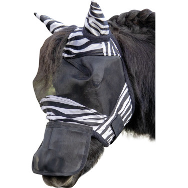 Masque anti-mouches Zebra Shetty HKM Masque anti-mouches Zebra Shetty HKM