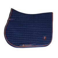 Tapis de selle Bucas Therapy Jump Marine / orange Bleu Tapis de selle Bucas Therapy Jump Marine / orange Bleu