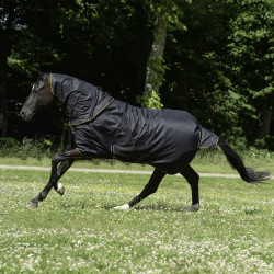 Couvre-cou Bucas Irish Combi Neck Noir / doré