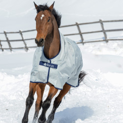 Couverture Bucas Power Turnout High Neck Light 0g Argent Couverture Bucas Power Turnout High Neck Light 0g Argent