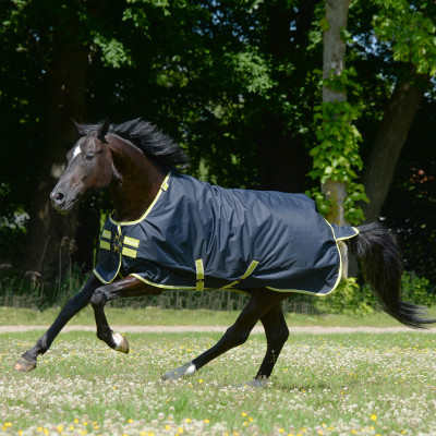 Couverture De Pluie Glasgow Horze Pour Cheval - Imperméable Et Respirante