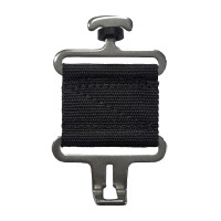 Extension de poitrail Bucas avec crochet en T Noir