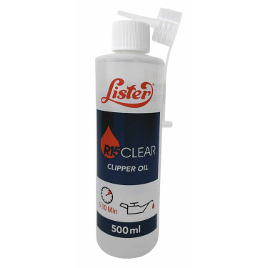 Huile pour Tondeuse Lister R15 500 ml Huile pour Tondeuse Lister R15 500 ml