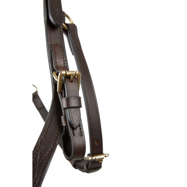 Bridon combiné Orlando Horze bitless en cuir Bridon combiné Orlando Horze bitless en cuir
