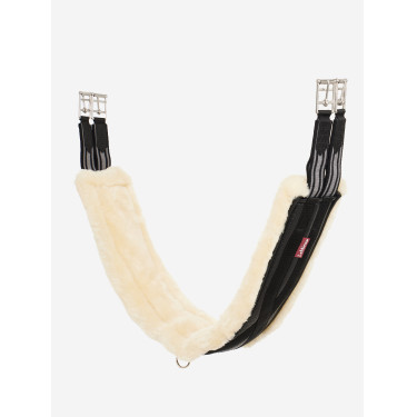 Sangle LeMieux doublée mouton anatomique Noir / naturel