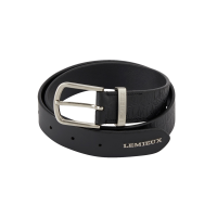 Ceinture LeMieux en cuir gaufré Noir