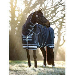 Couverture LeMieux Arika Storm-Tek 350 g Bleu marine Couverture LeMieux Arika Storm-Tek 350 g Bleu marine