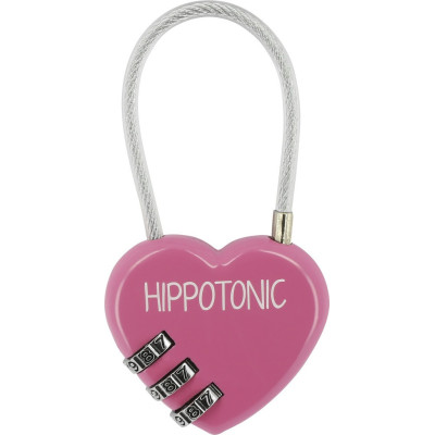 Cadenas Hippotonic Coeur Fuchsia