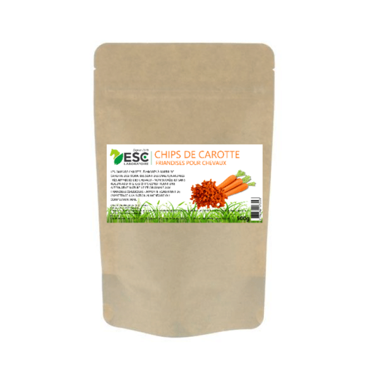 Chips De Carotte Cheval ESC Laboratoire