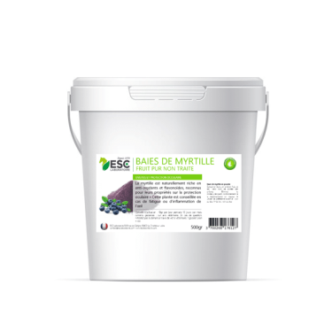 Baies De Myrtille En Poudre ESC Laboratoire Baies De Myrtille En Poudre ESC Laboratoire