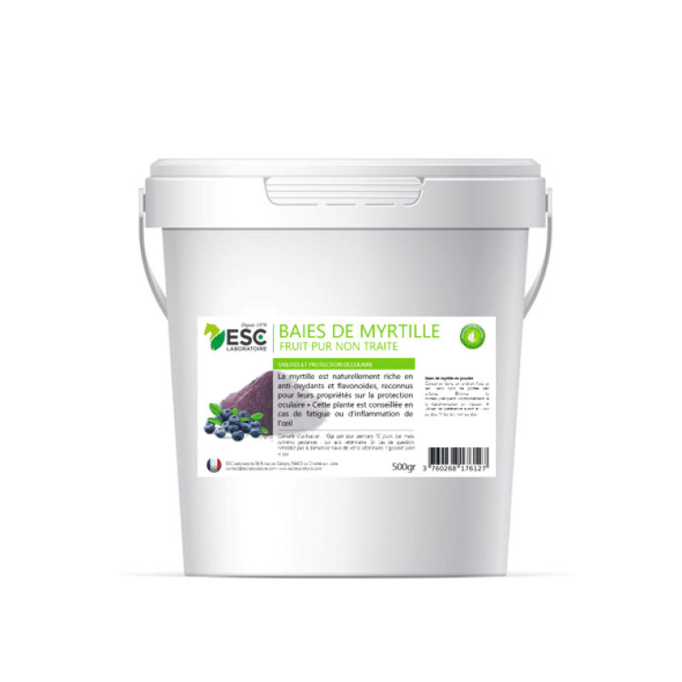 Baies De Myrtille En Poudre ESC Laboratoire