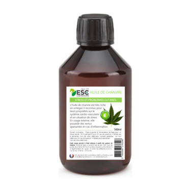 Huile De Chanvre Vierge ESC Laboratoire