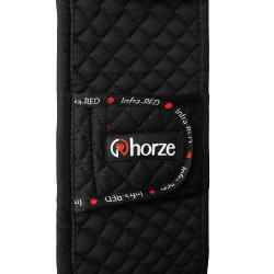 Fourreau de sangle polaire Cairo infrarouge Horze Gris anthracité foncé Fourreau de sangle polaire Cairo infrarouge Horze Gris anthracité foncé