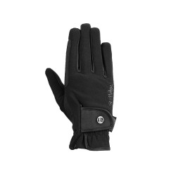 Gants d'équitation d'hiver pour femmes Sinja B Vertigo Noir Gants d'équitation d'hiver pour femmes Sinja B Vertigo Noir