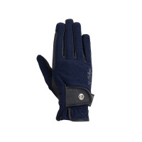 Gants d'équitation d'hiver pour femmes Sinja B Vertigo Marine foncé Bleu