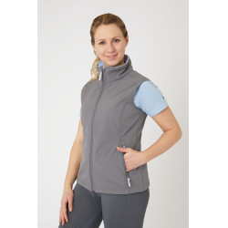 Gilet sans manches Softshell Trisha femme Horze Gris perle fumé Gilet sans manches Softshell Trisha femme Horze Gris perle fumé