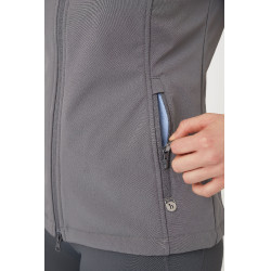 Gilet sans manches Softshell Trisha femme Horze Gris perle fumé Gilet sans manches Softshell Trisha femme Horze Gris perle fumé