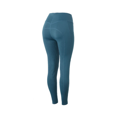 Legging d'équitation fond intégral Grip Alyssa femme Horze Bleu légion