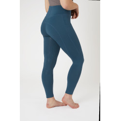 Legging d'équitation fond intégral Grip Alyssa femme Horze Bleu légion Legging d'équitation fond intégral Grip Alyssa femme Horze Bleu légion