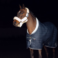 Licol Alaska avec fausse fourrure B Vertigo Bleu marine foncé Licol Alaska avec fausse fourrure B Vertigo Bleu marine foncé