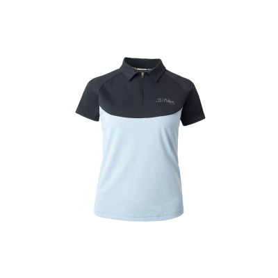 Polo Ariella pour femme B Vertigo Bleu cachemire