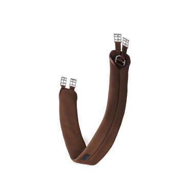 Sangle Cavtat Néoprène avec fermeture anti-frottement Horze Marron demitasse Sangle Cavtat Néoprène avec fermeture anti-frottement Horze Marron demitasse