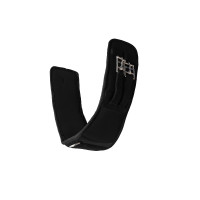 Sangle de dressage néoprène Varna avec élastique Horze Noir Sangle de dressage néoprène Varna avec élastique Horze Noir