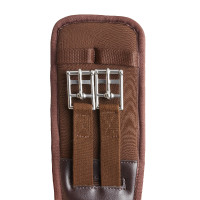 Sangle de dressage néoprène Varna avec élastique Horze Noir Sangle de dressage néoprène Varna avec élastique Horze Noir