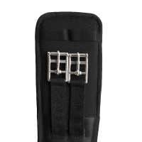 Sangle de dressage néoprène Varna sans élastique Horze Noir