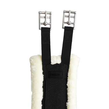 Sangle Kyiv en néoprène avec fausse fourrure non amovible Horze Noir Sangle Kyiv en néoprène avec fausse fourrure non amovible Horze Noir