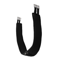 Sangle préformée néoprène Frontera avec élastique Horze Noir